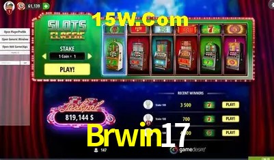 Estatísticas do Jogo Brwin17
